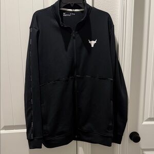 Under Armour Black Full-Zip Track Jacket